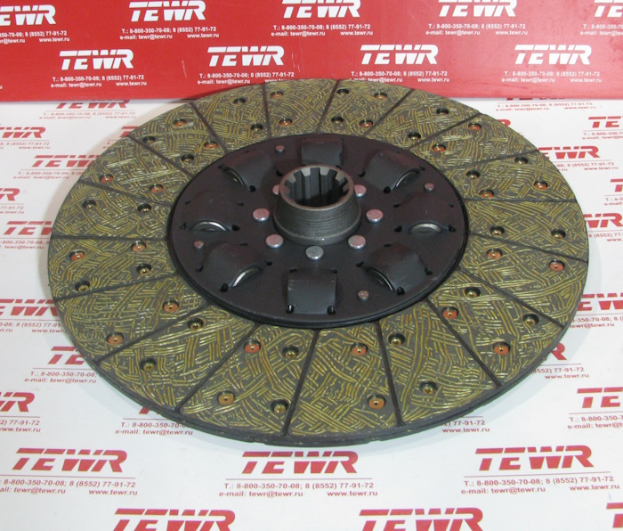 Диск сцепления ведомый 184-1601130 (КМ1841601130) КММЗ