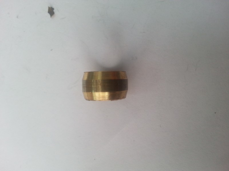 Муфта М12 латунная (бочонок) 864817