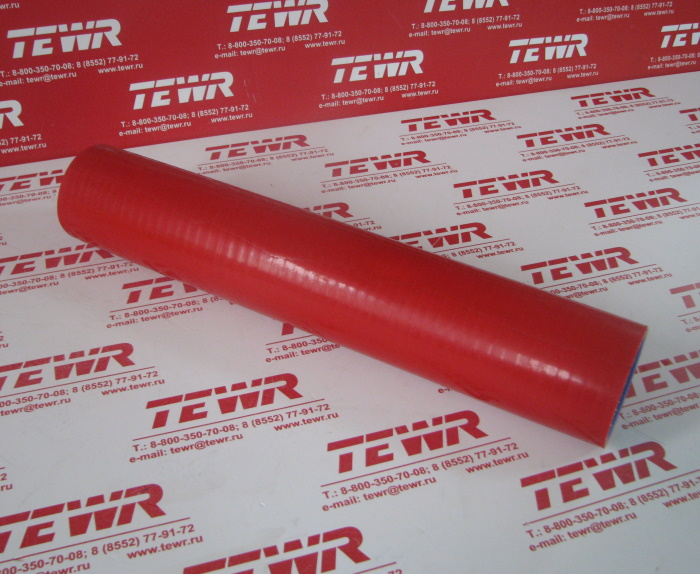 Патрубок радиатора D-50mm L-320mm (Зубрёнок) силикон 437030-1303011-001