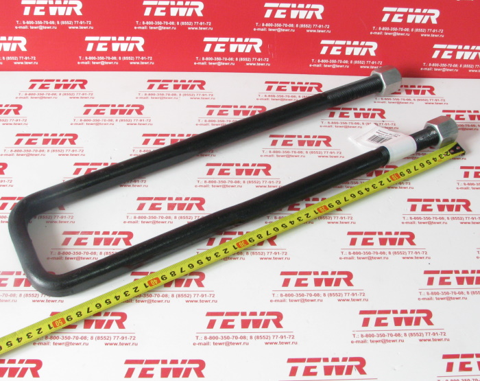 Стремянка 465 М22*1,5 ШИРОКАЯ 4331-2912408СБК ЗИЛ-130 В СБОРЕ (с конусной гайкой) KMMЗ