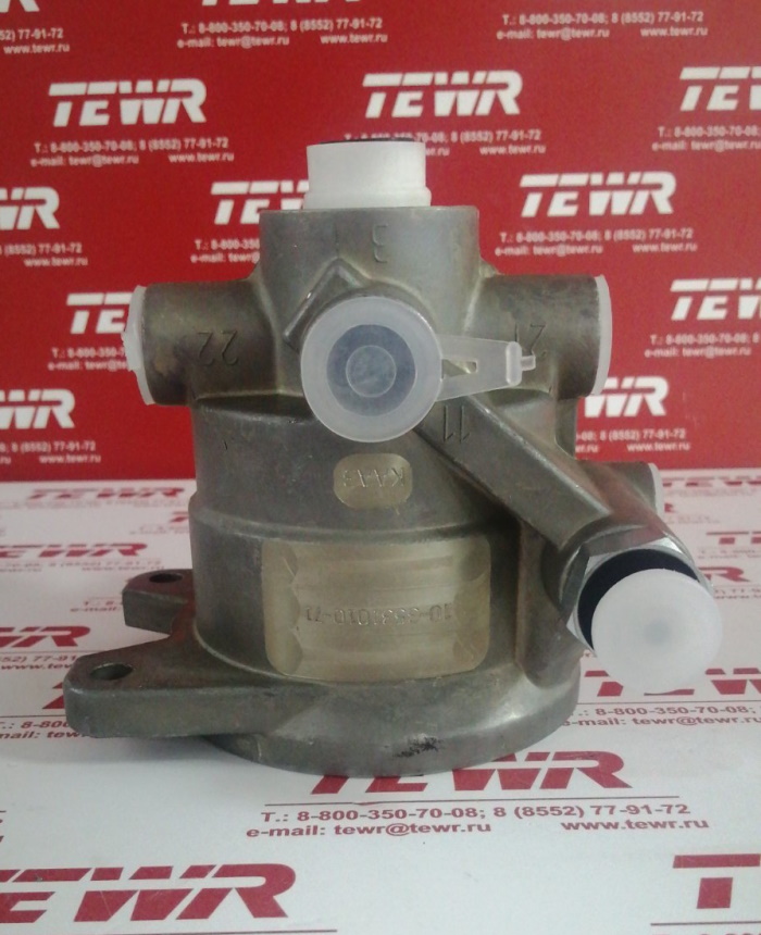 Кран прицепа с краном растормаживания 2-х проводный КААЗ 11-3531010-71