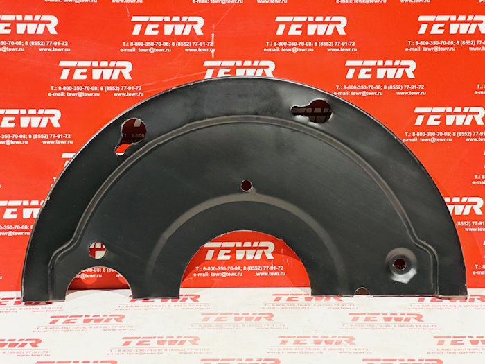 Щиток тормоза полуприцепа 9758-3502151-10 левый