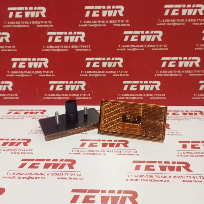 Фонарь габаритный оранжевый 12/24В 50.3731-08