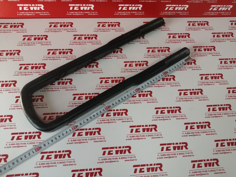 Стремянка 370 задней рессоры кованная М30*2 6460-2912408 КММЗ