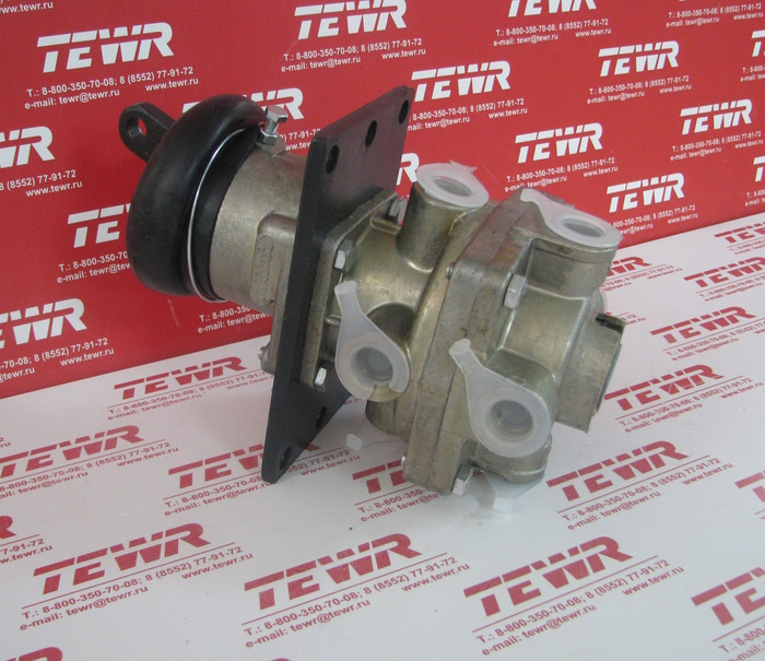 Кран тормозной 2-х секционный с рычагом РААЗ 100-3514008