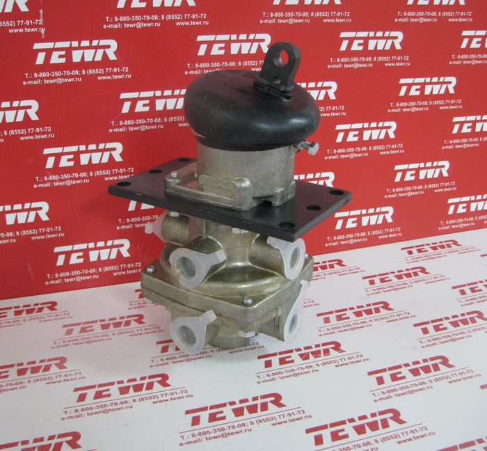 Кран тормозной 2-х секционный с рычагом РААЗ 100-3514008