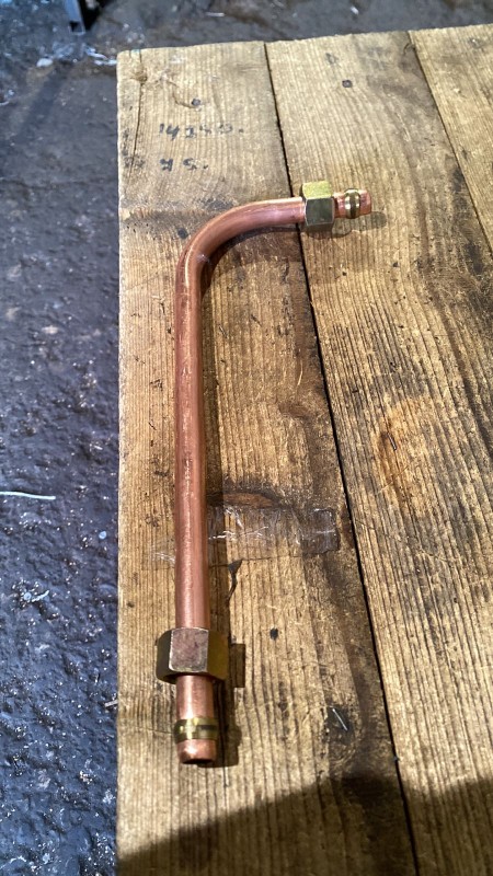 Трубка компрессора (медная) 500-3506199-В