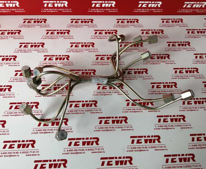 Трубки топливные высокого давления 236-1104308 (гнутые) из 6 Д-7