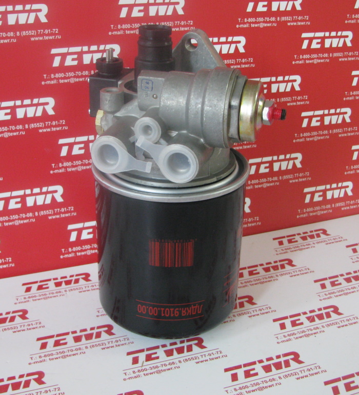 Регулятор давл. воздуха (осушитель 24v), с картриджем (БелОМО) 64221-3512010(8043)