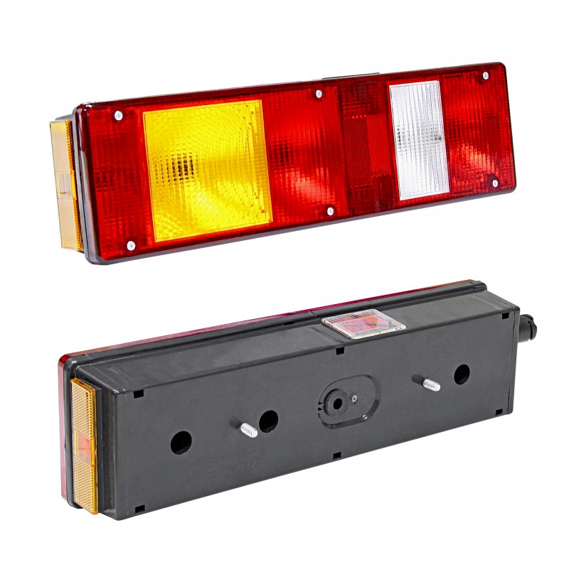 Фонарь задний ЕВРО -08 левый фишка сбоку 7472-3716-08